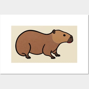 Capybara Posters and Art